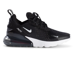 Nike Air Max 270 Черные с белой подошвой