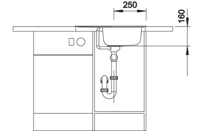 Мойка Blanco Tipo 45 S Mini