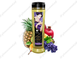 Массажное масло Shunga Libido Exotic Fruits Экзотические фрукты 240мл