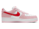 Кроссовки Nike Air Force 1 '07 Qs  Valentine's Day Pink Love Letter  любовь