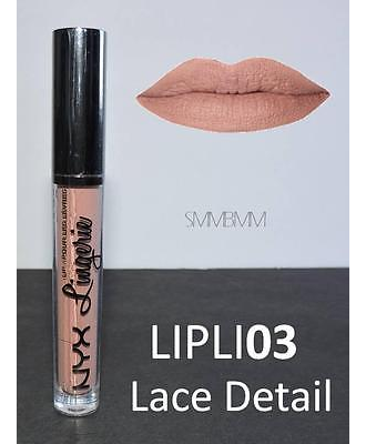 Жидкая матовая помада NYX Lip Lingerie 03 Lace Detail