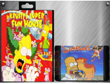 Simpson: Kristys fun house, Игра для Сега (Sega Game)