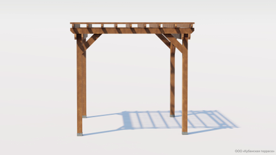 Пергола деревянная К-3