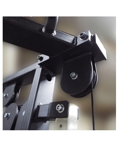 Блочная рама сдвоенная угловая (кроссовер угловой) 2х70 кг AV204/80