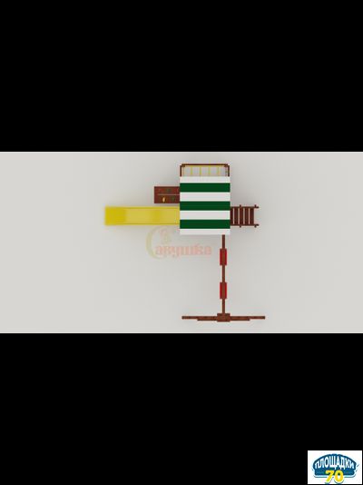 Детская площадка Савушка Мастер 5 (Махагон) 4 сезона