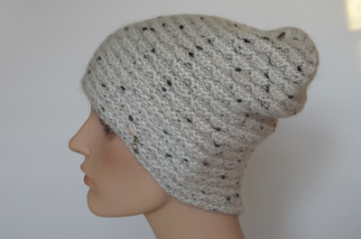 Vizio Италия 6924 CY шапка вязаная белая