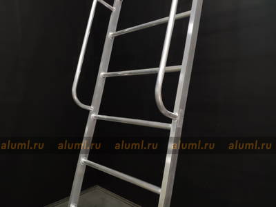 Лестница приставная алюминиевая ЛПА 6-0,75