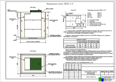 Монтажная схема Топас С 9 Липецк