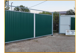 Забор из профлиста - Старый Китой