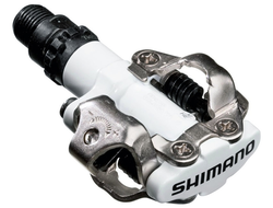 Педали Shimano M520W, SPD, с шипами, белые, EPDM520W