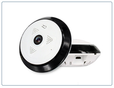 Панорамная потолочная WiFi видеокамера  с DVR (fish_ufo2_new_W), 960P HD (360EyeS)