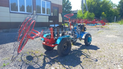 Адаптер ЗАДНИЙ с рулем АР-1 для МБ универсальный (4.00-10) (колея-600,70кг,Д-1200,В-1100,Ш-780) /Чеб