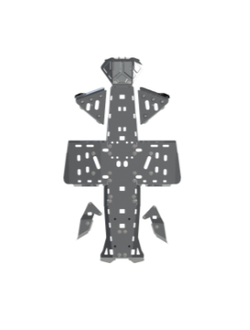 Полный комплект защиты днища Storm для Can-Am (BRP) Outlander Max 500/650/800/1000 G2, 1000 X-MR G2 (2017-2019)