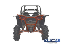 Бампер задний Rival 444.7434.1 для POLARIS RZR 1000  2013- (Сталь) (1250*880*370)