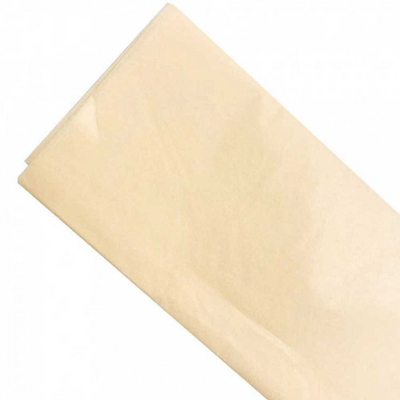 Бумага тишью в листах (10шт., кремовая), 50*66см
