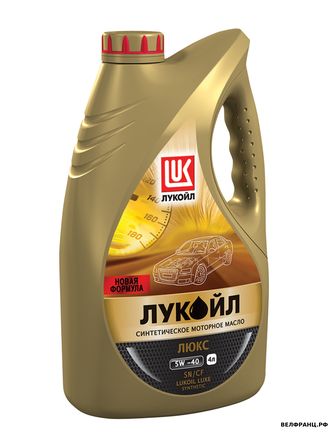 Лукойл LUXE 5W40 4L мотор. синт. A3/B4, SN/CF