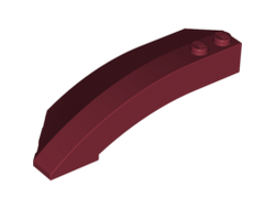 Wedge 8 x 3 x 2 Open Right, Dark Red (41749 / 4290018 / 6035700 / 6413269)