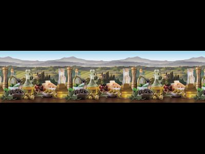 Прованс (3х0,6 м) стеновая панель