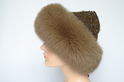 Шапка Vizio 1024 CCP V коричневая