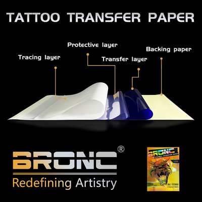 Трансферная бумага для машинного перевода Bronc Thermal Stencil Paper