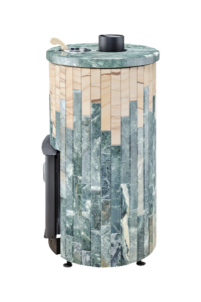 Печь Ферингер Уют Змеевик + Окаменевшее дерево до 18 м3