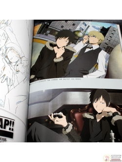 Оригинальный Арт Бук Durarara!! - DRRR!! no Subete (Дюрарара!)