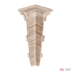 Угол внутренний пластиковый Arbiton Indo 20 Burgos Oak, комплект 2 шт