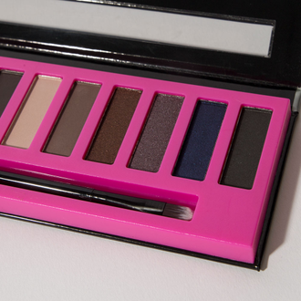 Палитра теней 12 цветов L.A. Girl Beauty Brick Eyeshadow Collection 332 Smoky