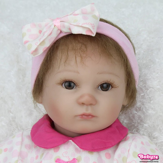 Кукла реборн — девочка  "Ульяна" 45 см