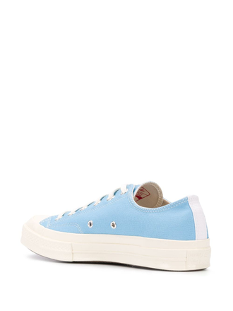 Кеды Converse Play Comme Des Garcons голубые низкие