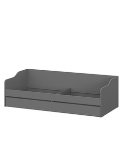 КР 2 кровать Графит серый