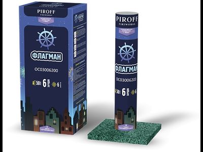 Фестивальные шары ФЛАГМАН ОС03006200 PIROFF | Neva-Salut.com