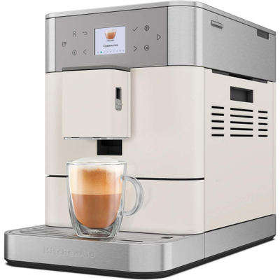 Автоматическая эспрессо кофемашина KitchenAid, фарфорово-белый , 5KES8556EPL