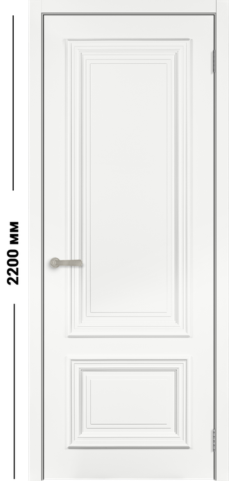 Багет №11 (Эмаль белая)  2200 мм