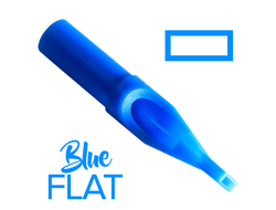 СТЕРИЛЬНЫЕ ОДНОРАЗОВЫЕ ТАТУ НАКОНЕЧНИКИ FLAT BLUE