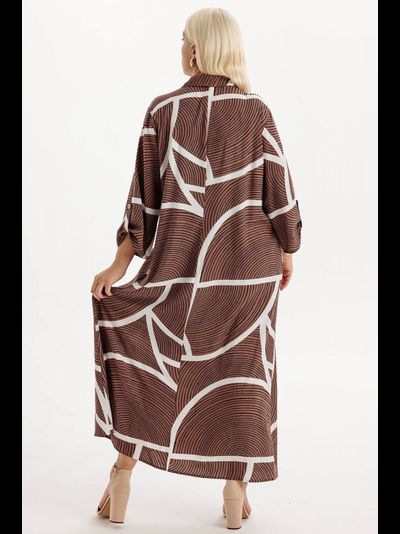 Платье-Сарафан 6145-01 кофе