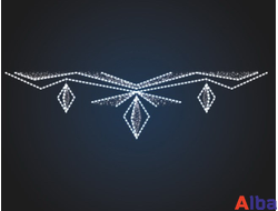 Перетяжка уличная Ромбы - 2