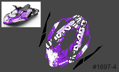 Наклейки на Гидроцикл SeaDoo BRP Spark #1697