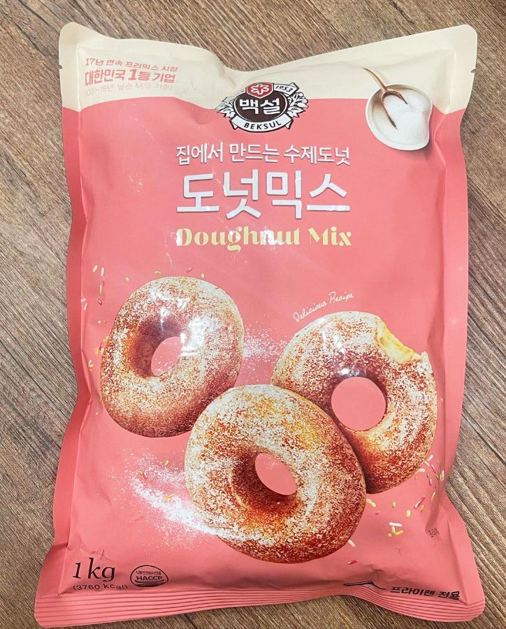 Смесь для приготовления ПОНЧИКОВ Beksul Doughnut Mix (Ю. Корея)