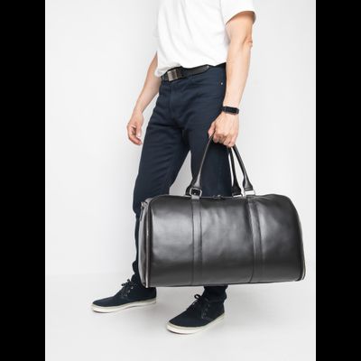 Кожаный портплед / дорожная сумка Goffredo 
Premium black (арт. 4045-51)