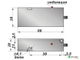 Индуктивный датчик прямоугольный И34-NC-AC (66x28x20)