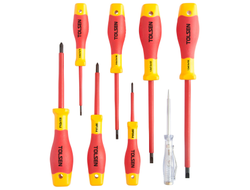 Набор отверток диэлектрических, 8 предметов TOLSEN TTV32408