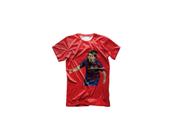 Футболка Лионель Месси, Lionel Messi с полной запечаткой №5