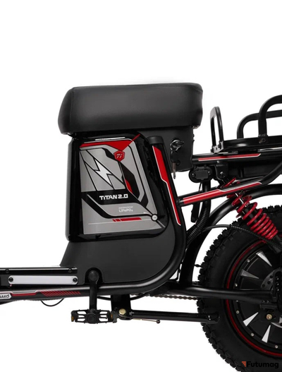 Электровелосипед Minako Titan 2.0 60V30AH красный