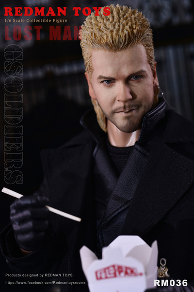 Дэвид (Пропащие ребята, Кифер Сазерленд) - Коллекционная ФИГУРКА 1/6 scale  Collectible Figure THE LOST MAN, The Lost Boys, Kiefer Sutherland (RM036) -  Redman toys