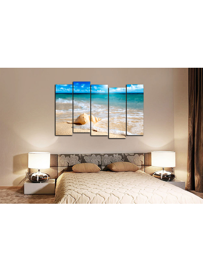 Модульная картина "Теплые волны"