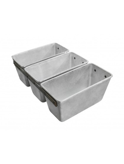 Форма для выпечки хлеба 21,5*10,5 см. литая, алюминий