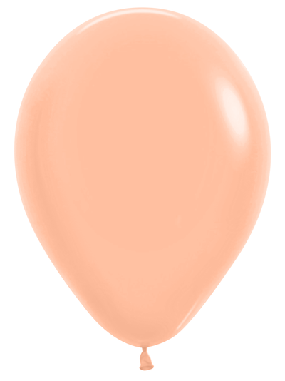 Воздушный шар персиковый пастель