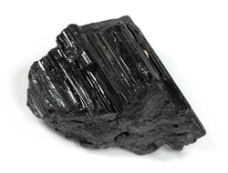 Турмалин чёрный шерл, кристалл /фрагмент кристалла, Бразилия (40*33*26 мм, 46 г) №29754