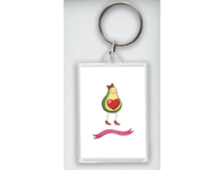 Брелок акриловый #5 на День влюблённых, 14 февраля